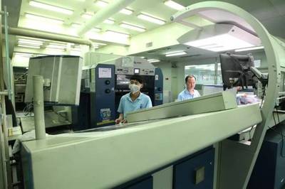 市委宣傳部調(diào)研組蒞臨樟木，調(diào)研雋思印刷公司計算機系統(tǒng)服務發(fā)展情況